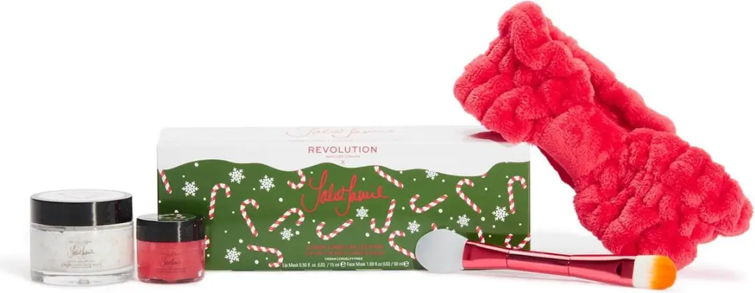 Makeup Revolution x Jake-Jamie Candy Cane Kerst Gezichtsmaskerset