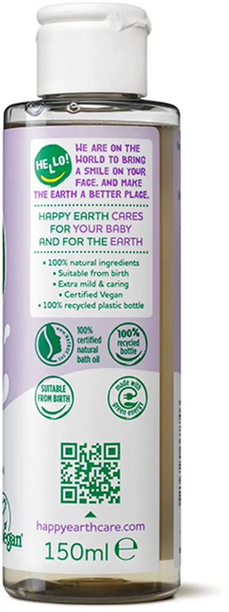 Happy Earth Badolie Baby & Kids 6x150ml - Microplasticvrij