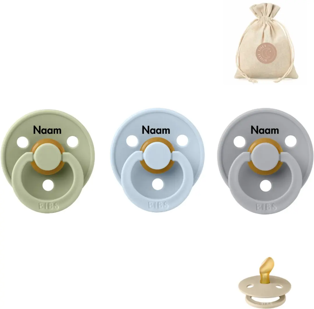 BIBS Anatomische Fopspenen Maat 2