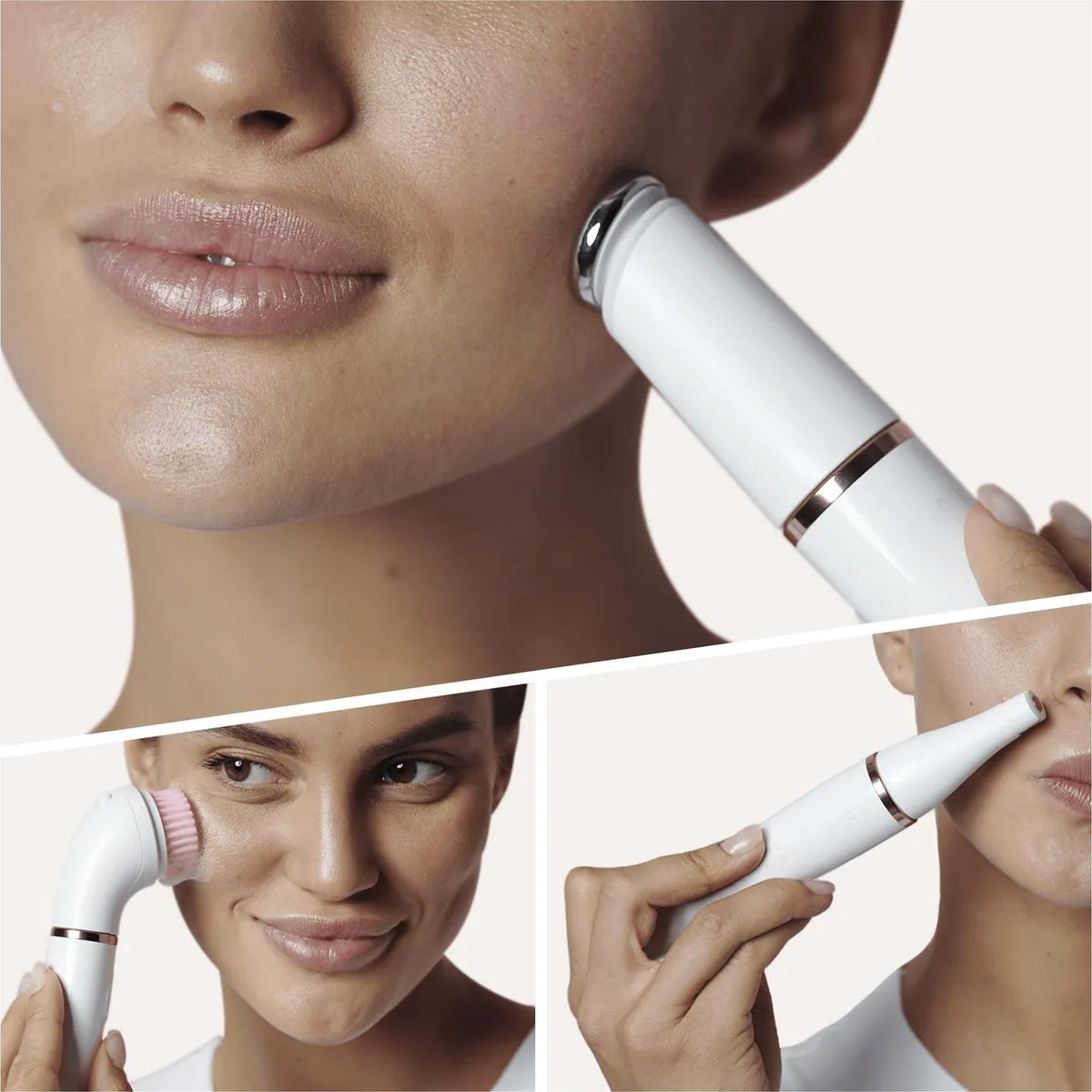 Braun FaceSpa Pro 912 Gezichtsepilator - Wit
