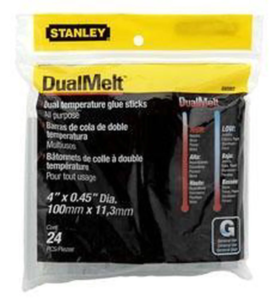 Stanley Lijmstick 7mm - 24 Stuks