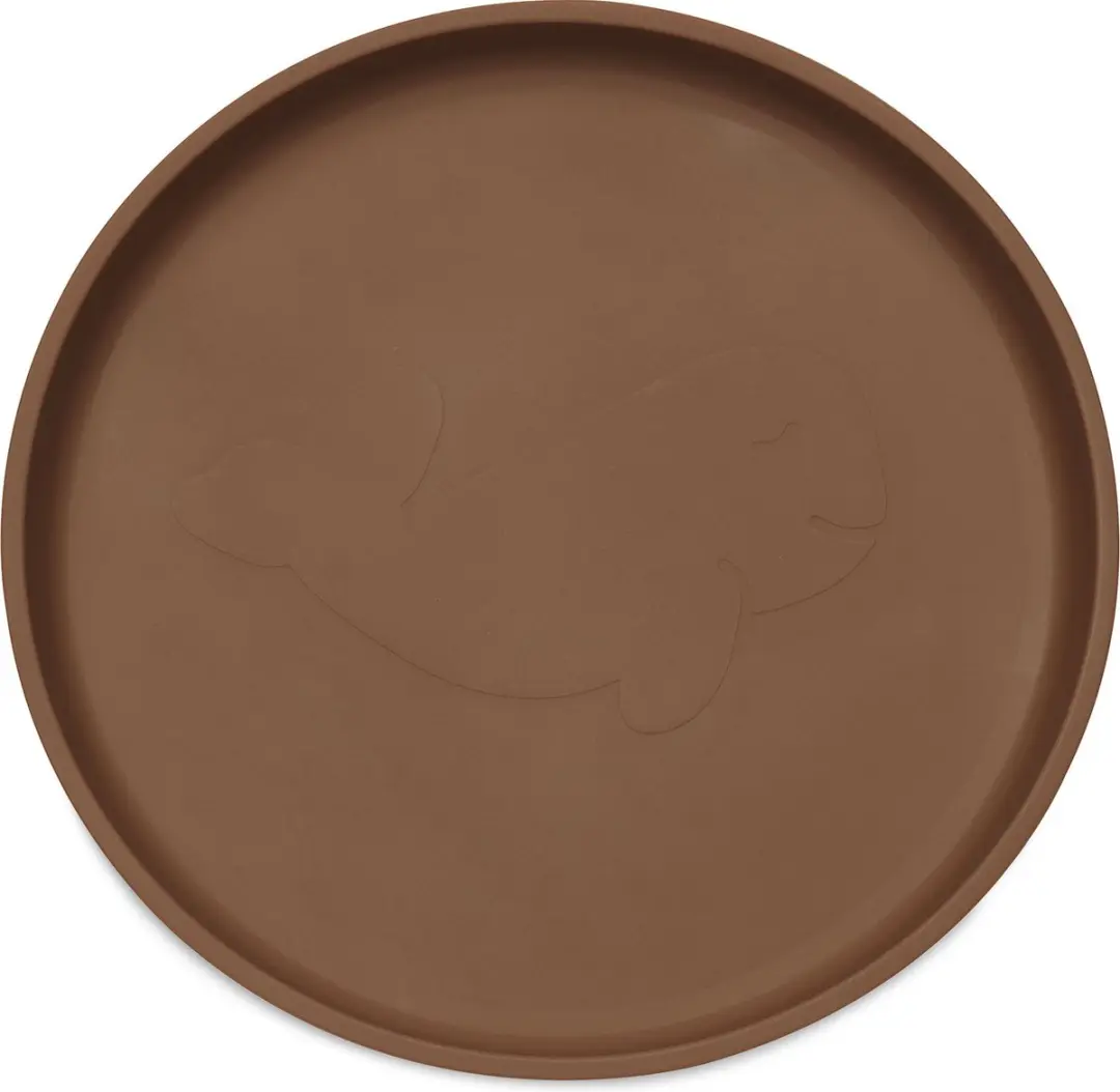 Jollein Siliconen Bordje Caramel - Baby 6-18 maanden