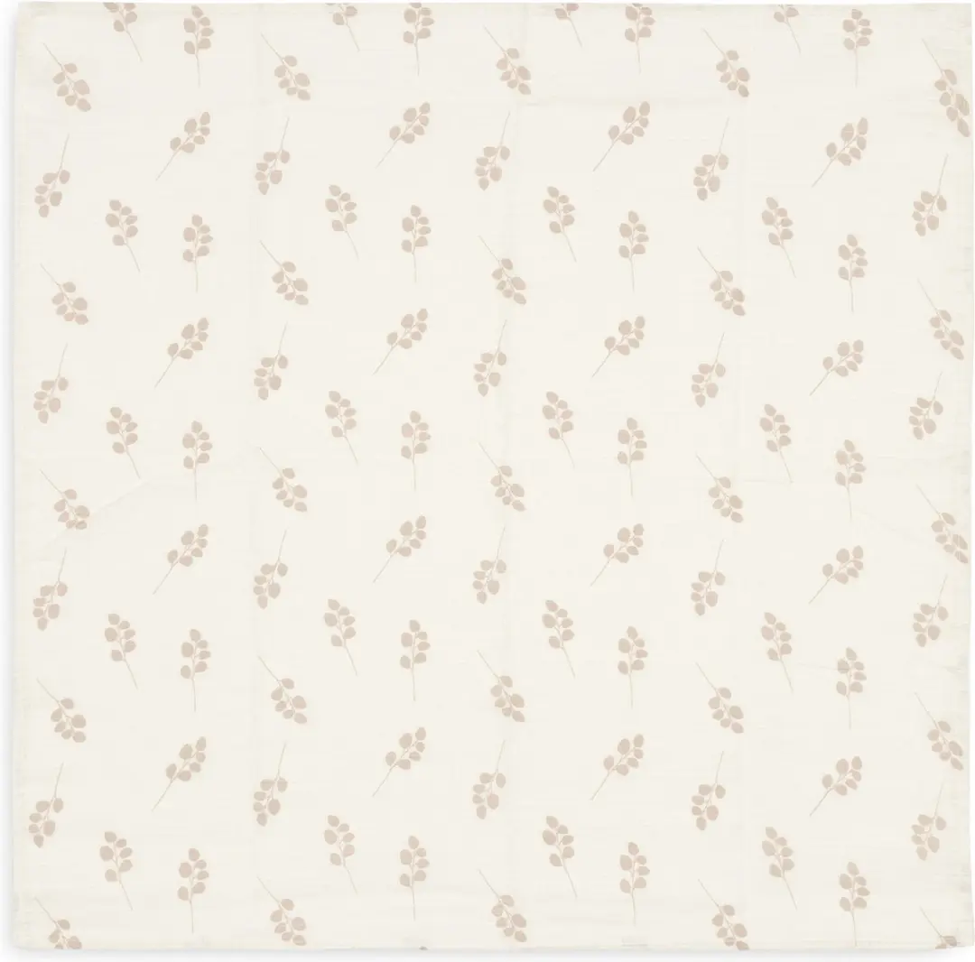 Jollein Hydrofiele Doek Small Twig Wild Rose - 70x70cm - 3 Stuks - afbeelding 6 van 6