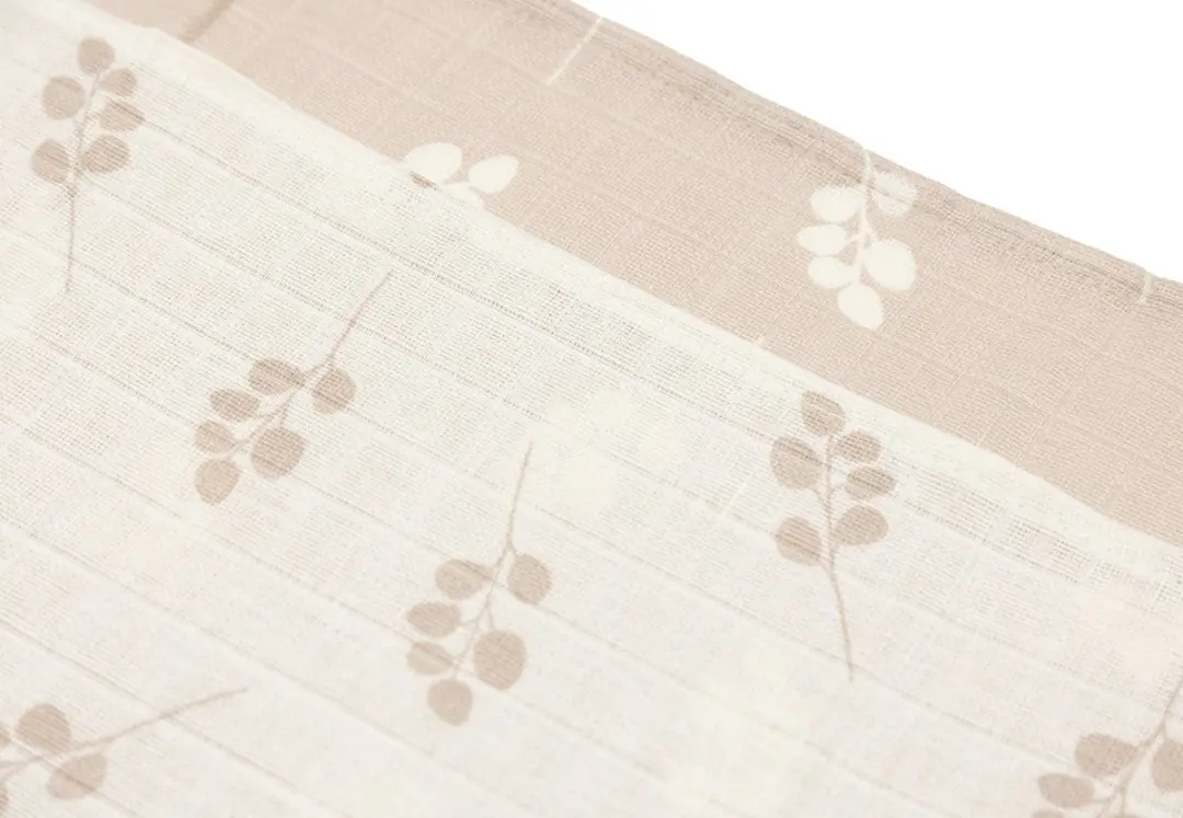Jollein Hydrofiele Doek Small Twig Wild Rose - 70x70cm - 3 Stuks