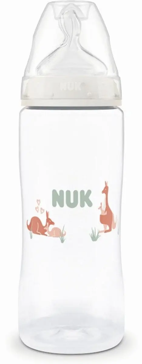 NUK First Choice+ Babyfles 360ml - XL Speen - Taupe