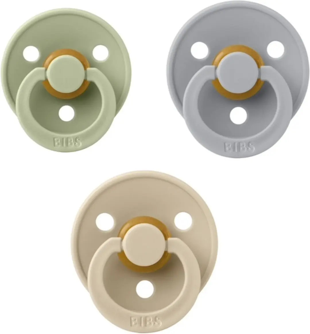 BIBS Fopspeen Set 3 Stuks