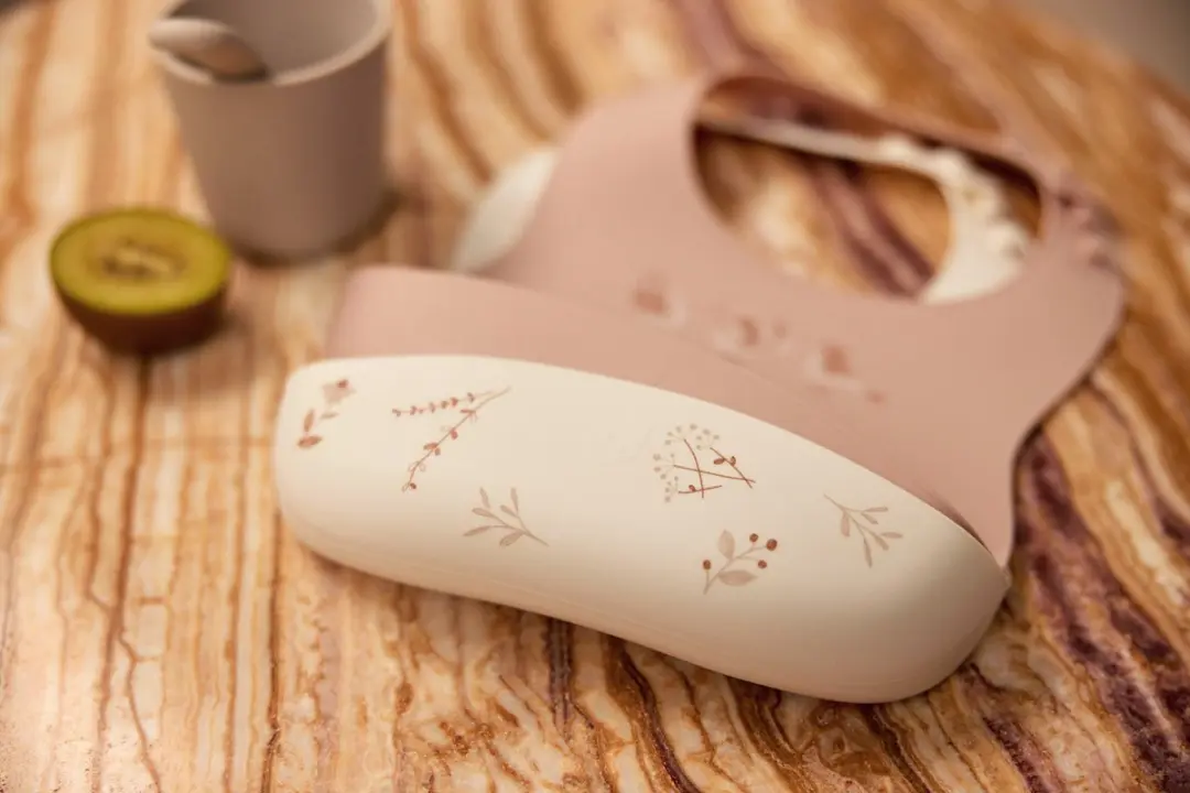Jollein Baby Slab Siliconen Lovely Birds - 2 Stuks