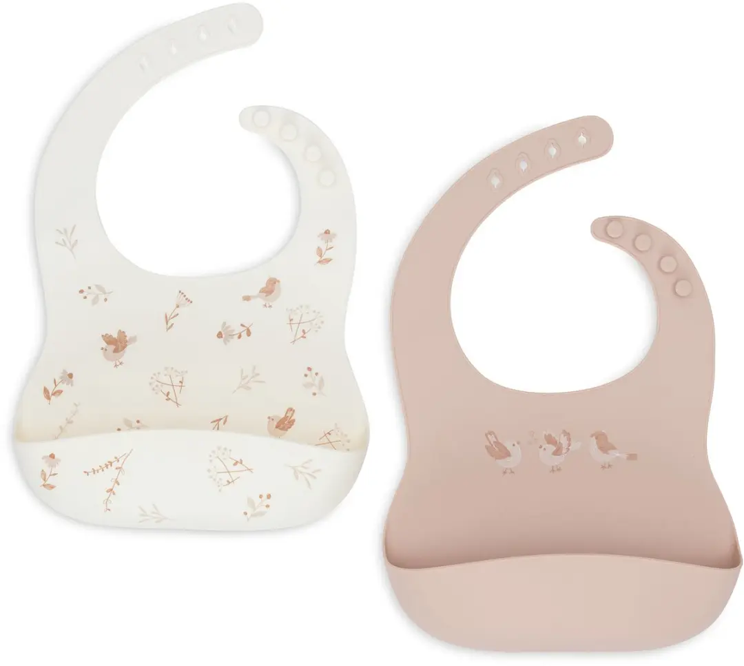 Jollein Baby Slab Siliconen Lovely Birds