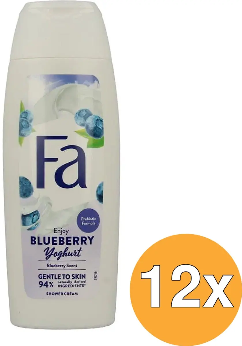 Fa Douchegel Blueberry Yoghurt 250ml - 6 Stuks