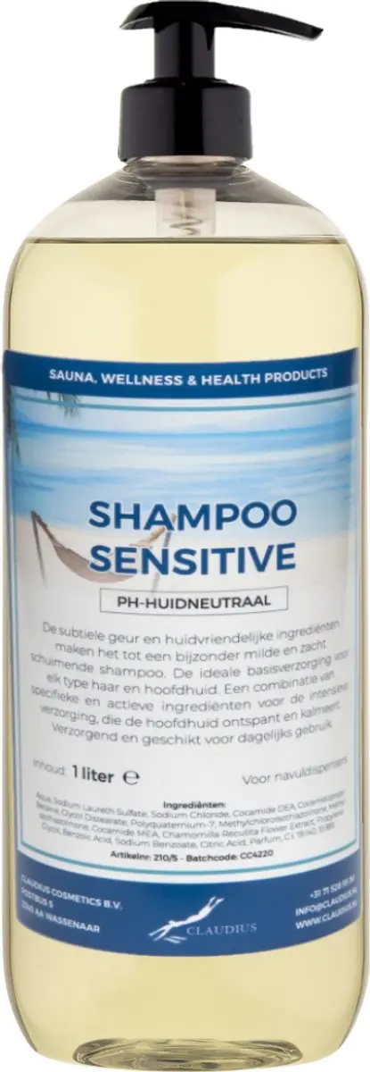 Splashbox Cosmetics Sensitive Care Shampoo 5x1L