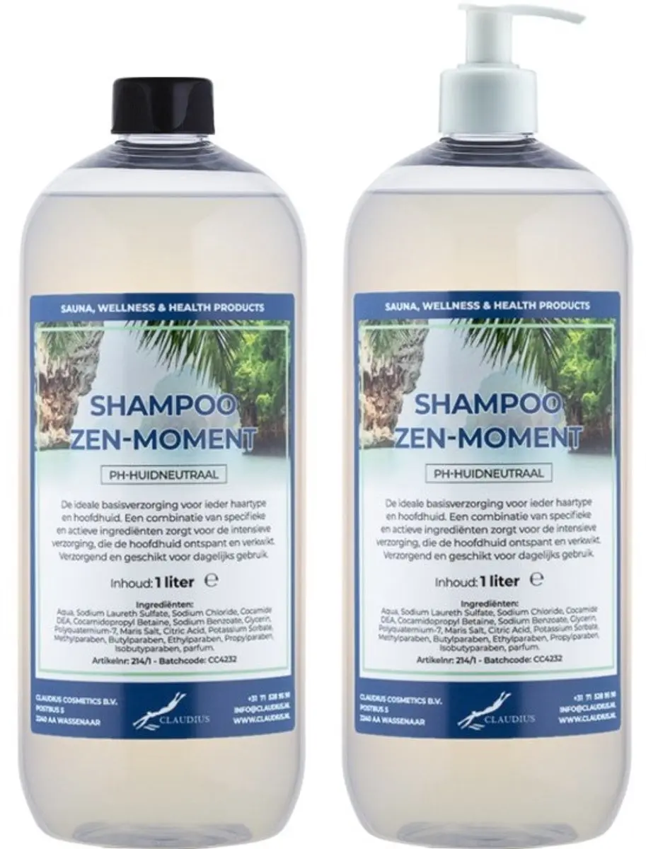 Splashbox Cosmetics Zen Moment Shampoo 2x1L