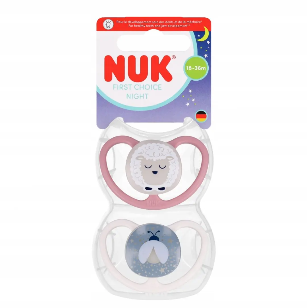 NUK Perfect Match Air Fopspenen 18-36 maanden - Blauw/Roz