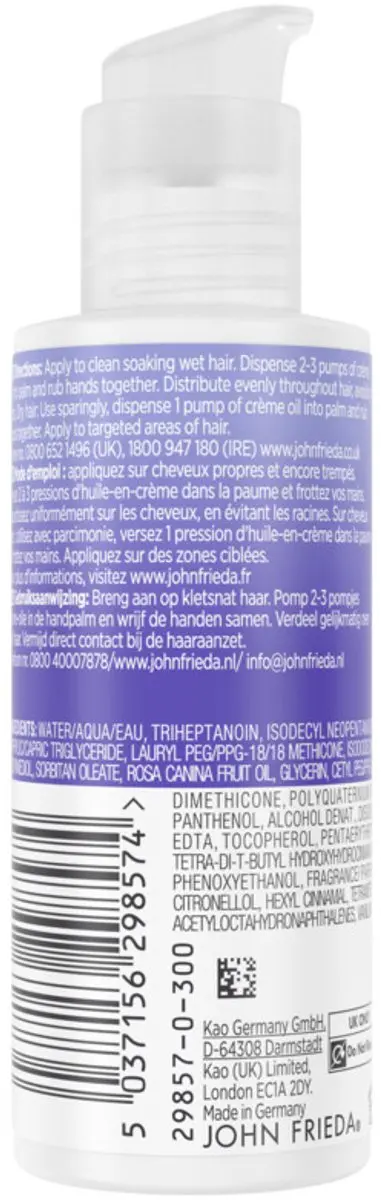 John Frieda Frizz Ease Dream Curls Crème-Oil 100ml