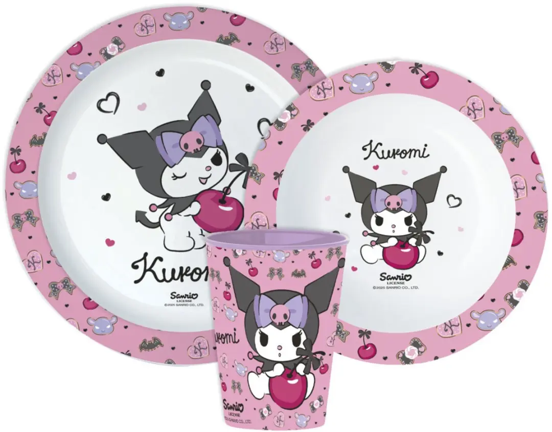 Hello Kitty Kuromi Eetset