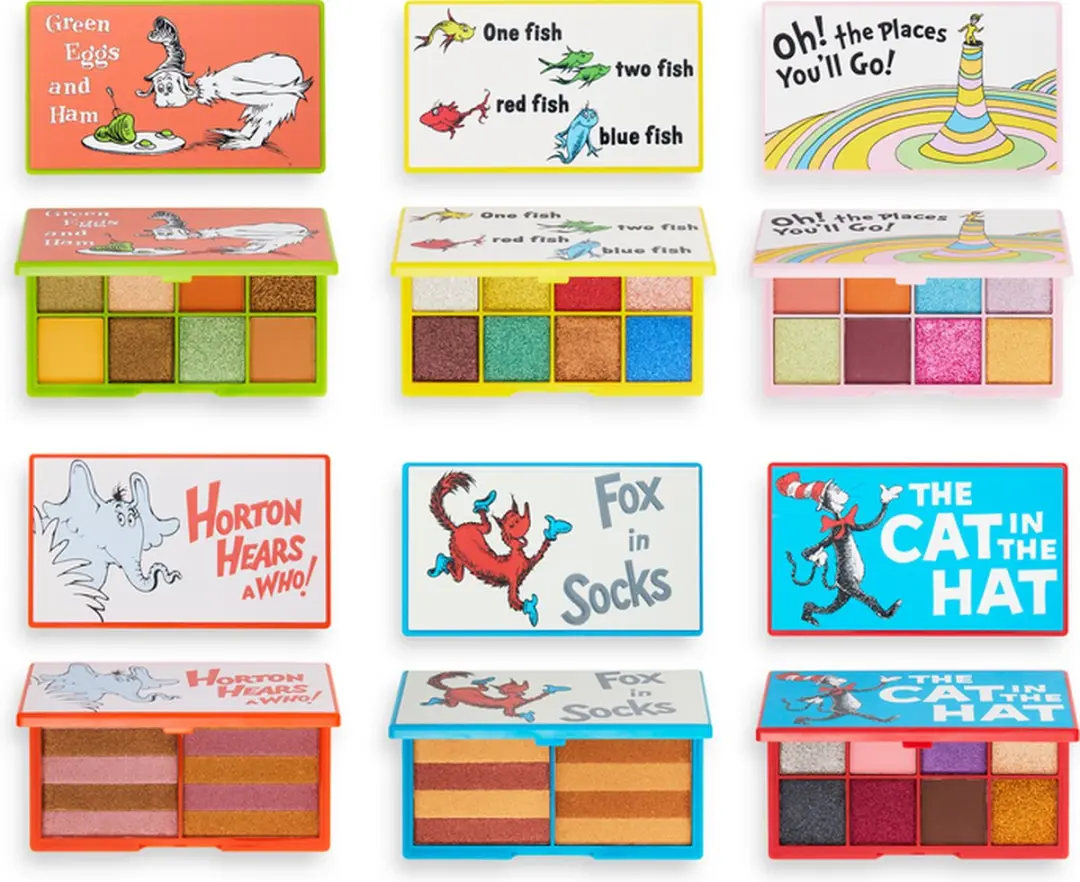 Makeup Revolution I Heart Revolution x Dr. Seuss Palette Collection