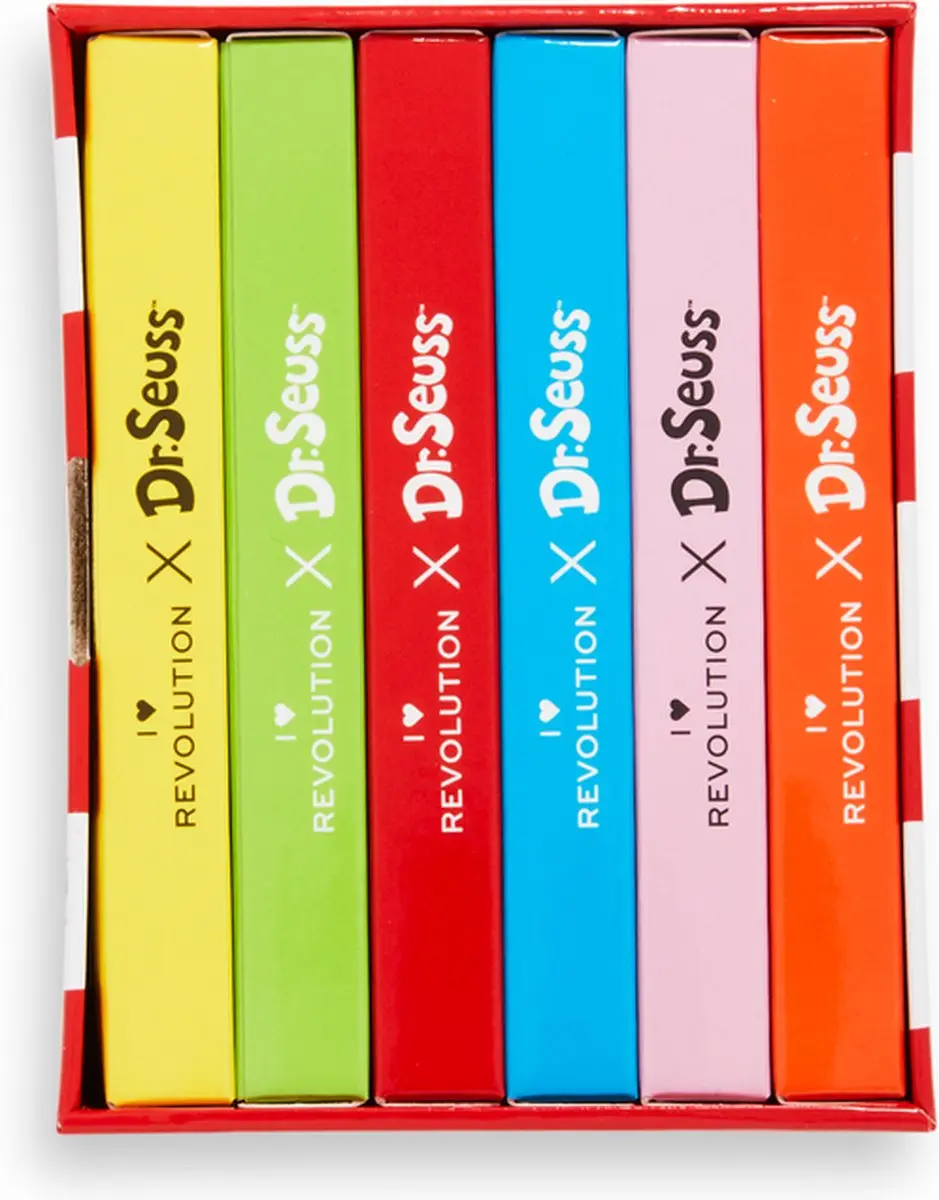 Makeup Revolution I Heart Revolution x Dr. Seuss Palette Collection - 6 Palettes - 36 Oogschaduwkleuren