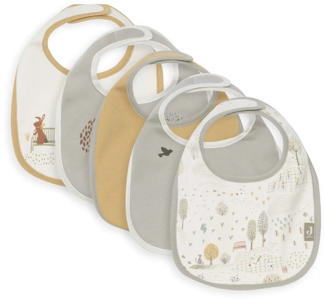 Jollein Slabbetjes Waterproof Tiny Park