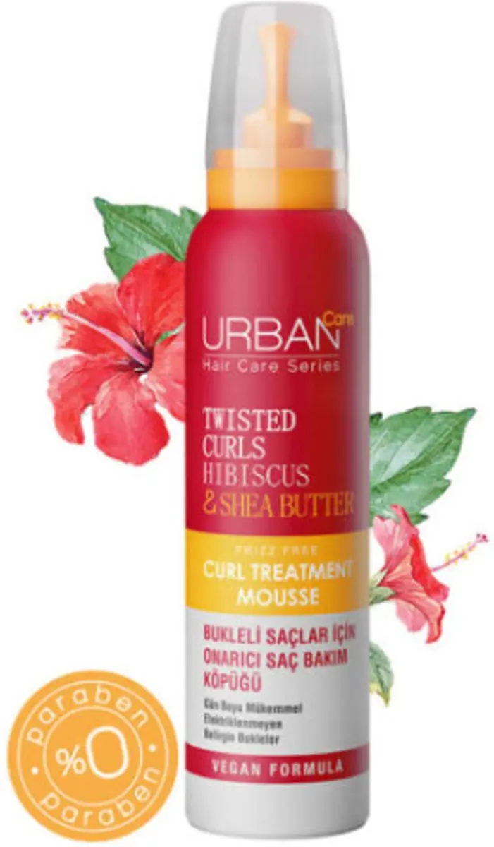 Urban Care Twisted Curls Treatment Mousse 150ml