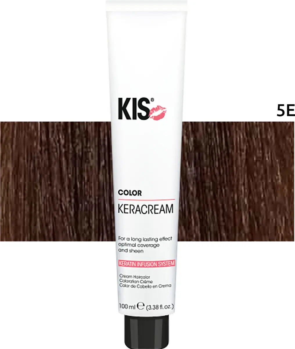 KIS Haarverf 5E Lichtbruin Espresso 100ml