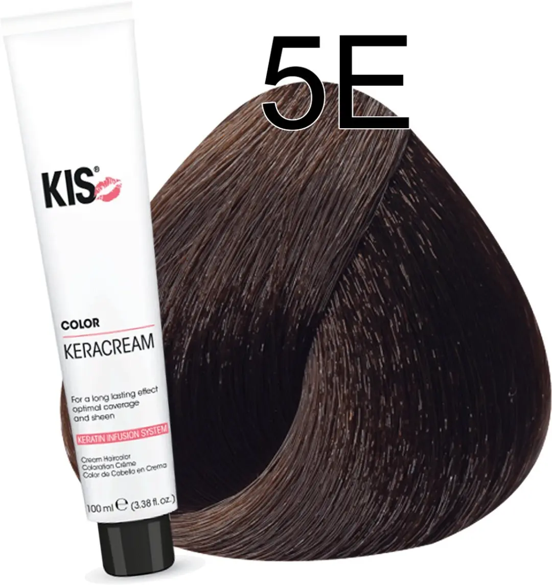 KIS Haarverf 5E Lichtbruin Espresso 100ml