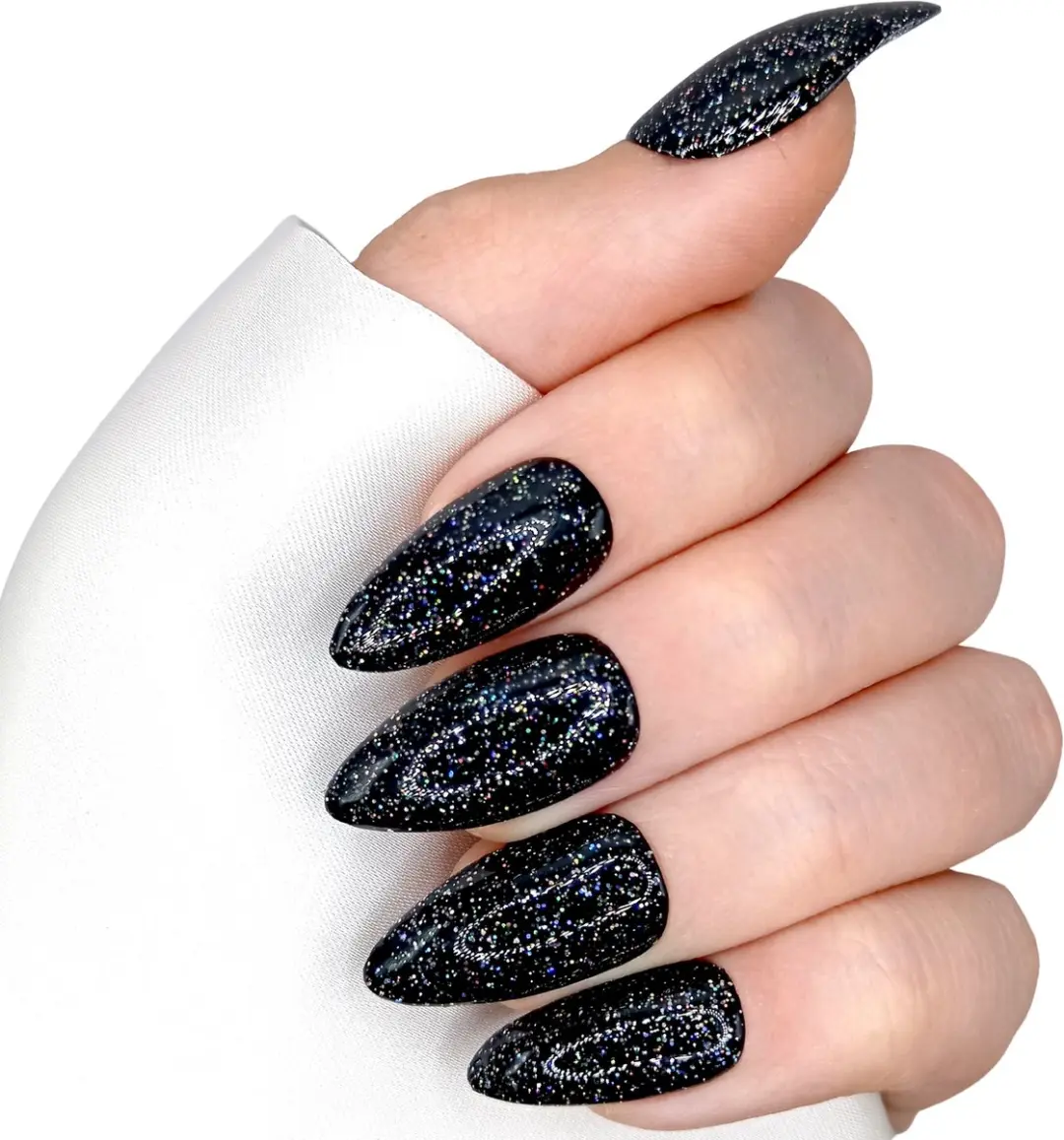 SD Press on Nails B-66 Medium Stiletto Nagels
