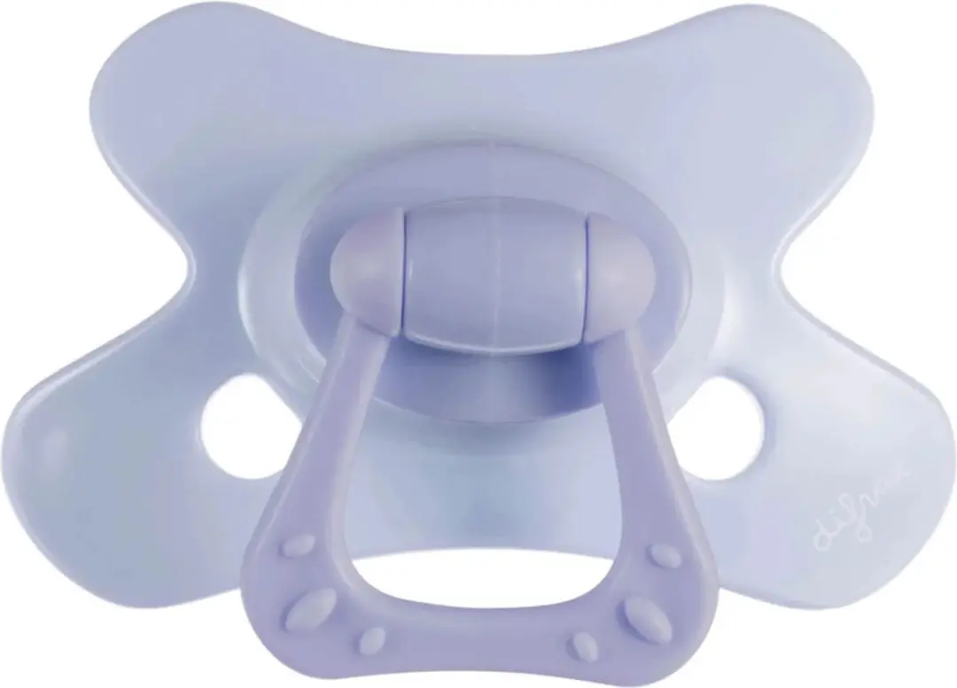 Difrax Fopspeen Uni Edelsteen Lilac - 6+ maanden