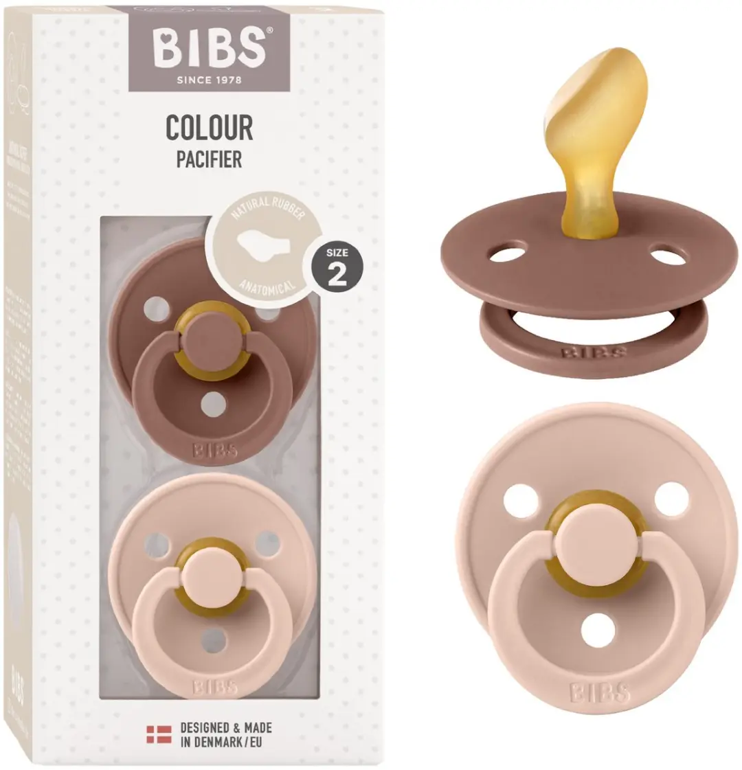 BIBS Colour Anatomische Speen Maat 2