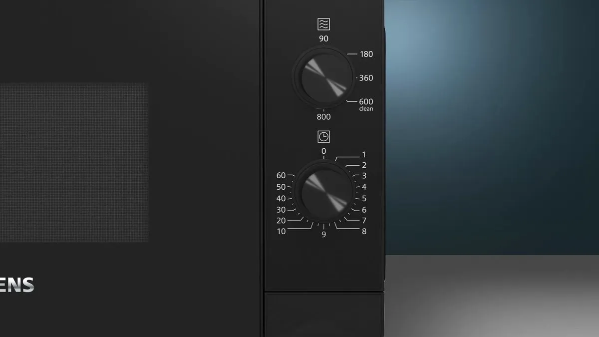 Siemens iQ300 FF020LMB2 Vrijstaande Magnetron 800W - Zwart