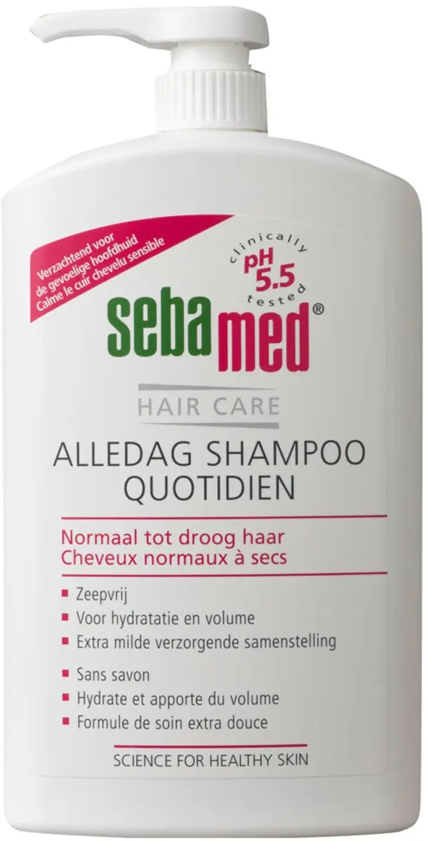 Sebamed Alle Dag Shampoo Pomp 3x1000ml