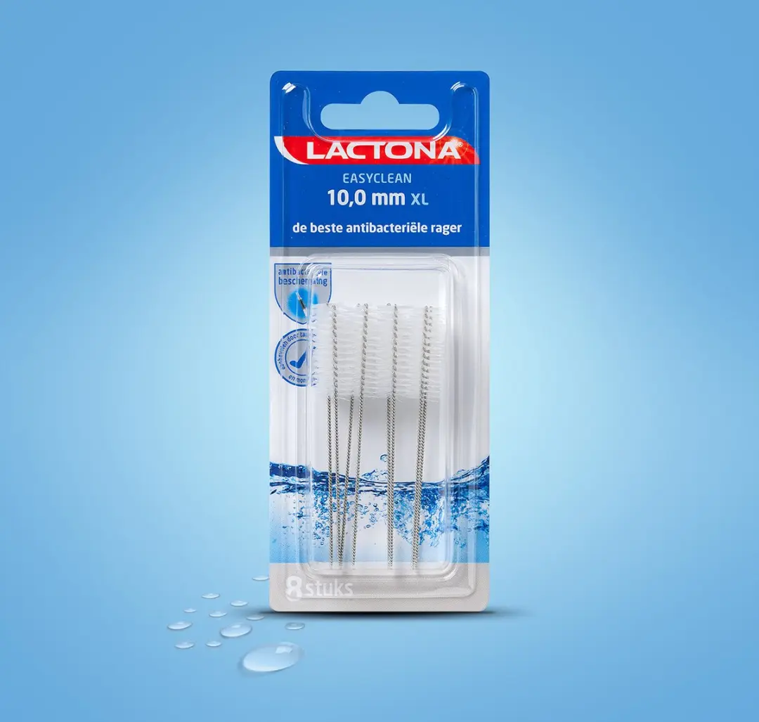 Lactona Ragers Easyclean 10mm XL - 8 Stuks