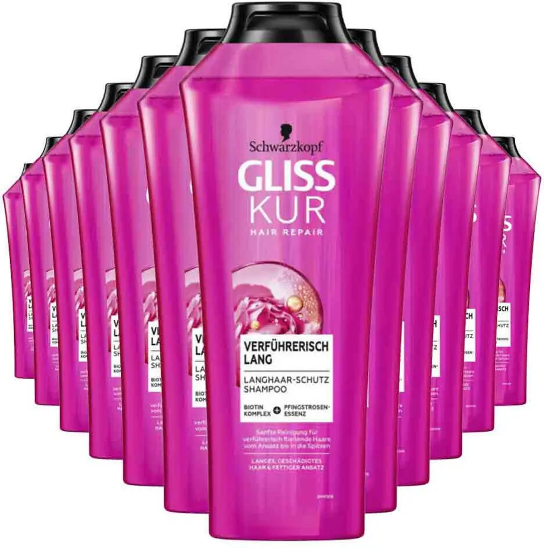Gliss Kur Long & Sublime Shampoo 400ml - 12 Stuks