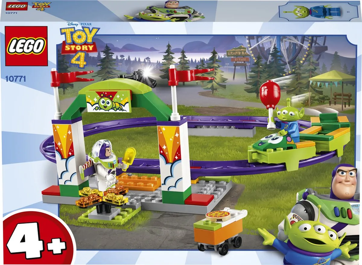 LEGO 4+ Toy Story Kermis Achtbaan 10771 - 98 Stukken - afbeelding 6 van 6