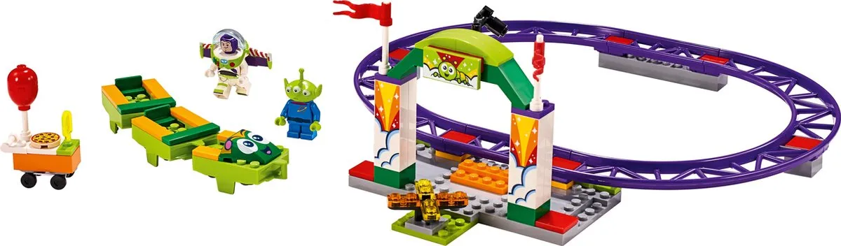 LEGO 4+ Toy Story Kermis Achtbaan 10771 - 98 Stukken