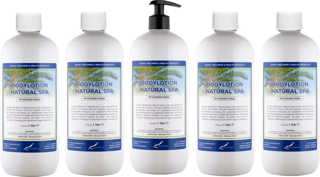 Splashbox Cosmetics Bodylotion Natural Spa 1L