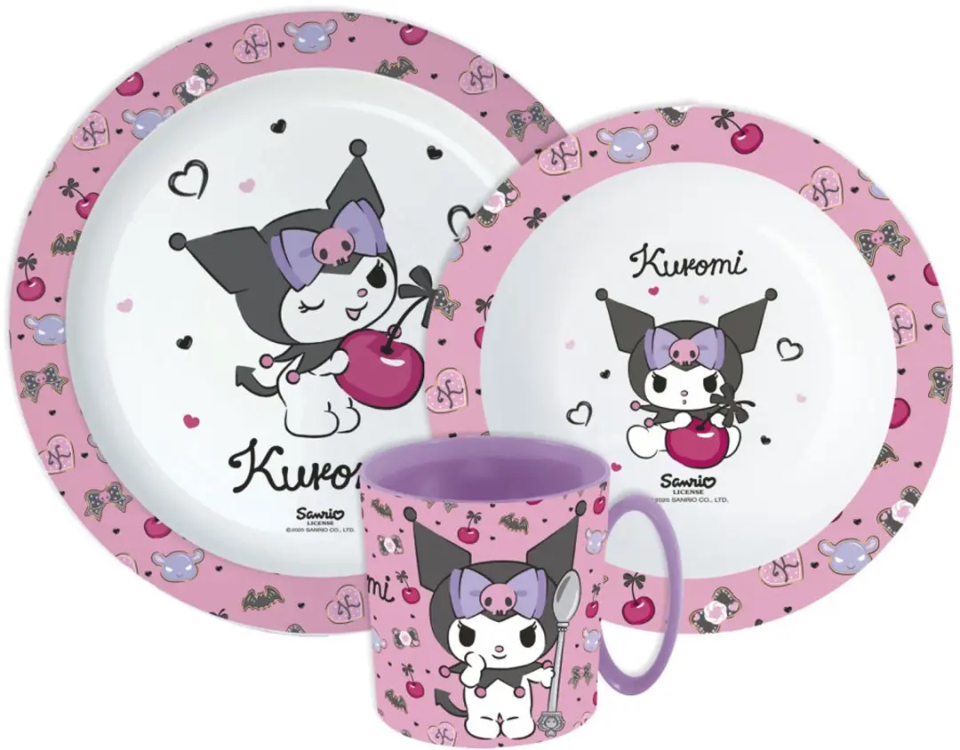 Hello Kitty Kuromi Eetset