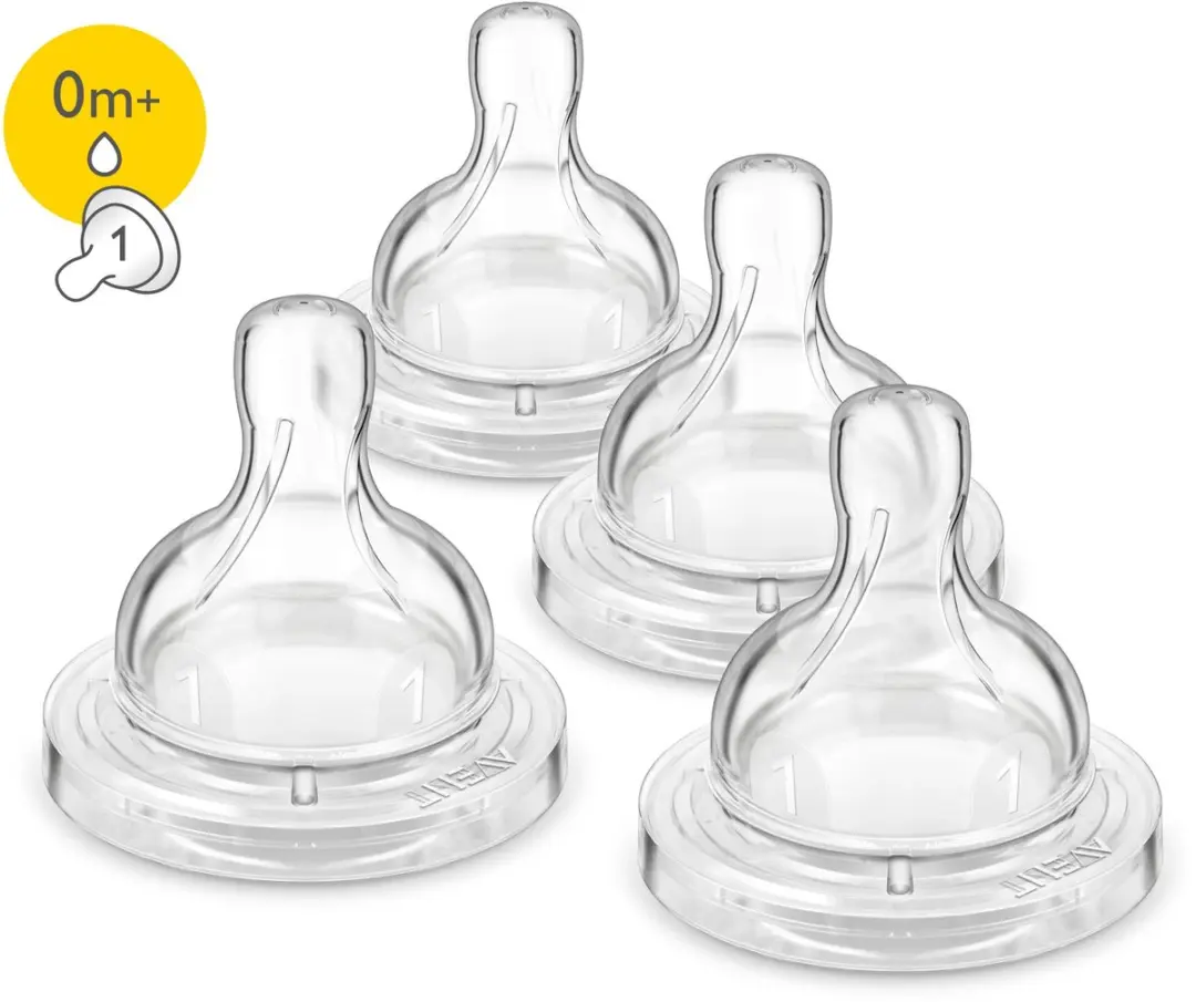 Philips Avent Anti-colic Flesspeen Newborn 4 Stuks