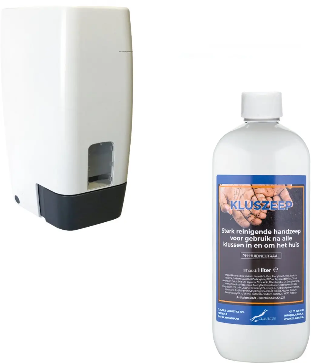 Splashbox Cosmetics Zeepdispenser 2x1L Kluszeep