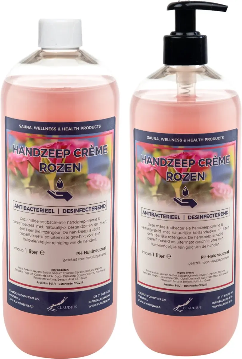 Splashbox Cosmetics Handzeep Rozen 1L