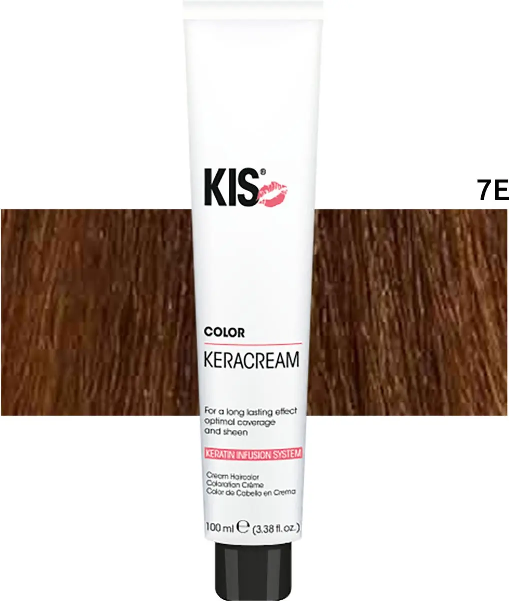 KIS KeraCream Color 7E Permanent Haarkleuring 150ml