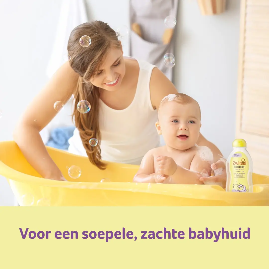 Zwitsal Baby Badolie 200ml - 6 Stuks - afbeelding 6 van 6