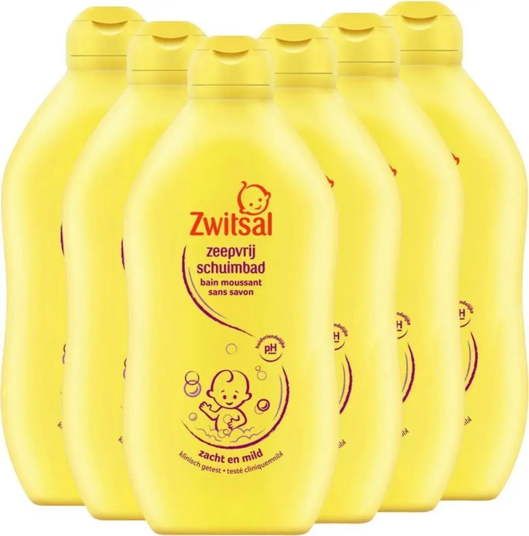Zwitsal Schuimbad Zeepvrij 400ml