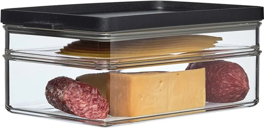 Mepal Omnia Onbijtdoos 2-delig - 1,7L - Zwart