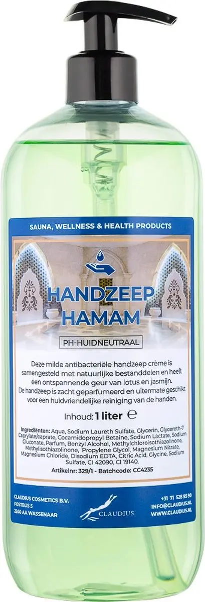 Splashbox Cosmetics Handzeep Hamam 1L