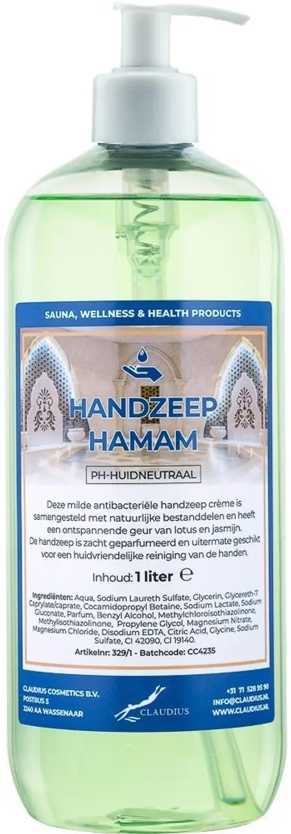 Splashbox Cosmetics Handzeep Hamam 1L