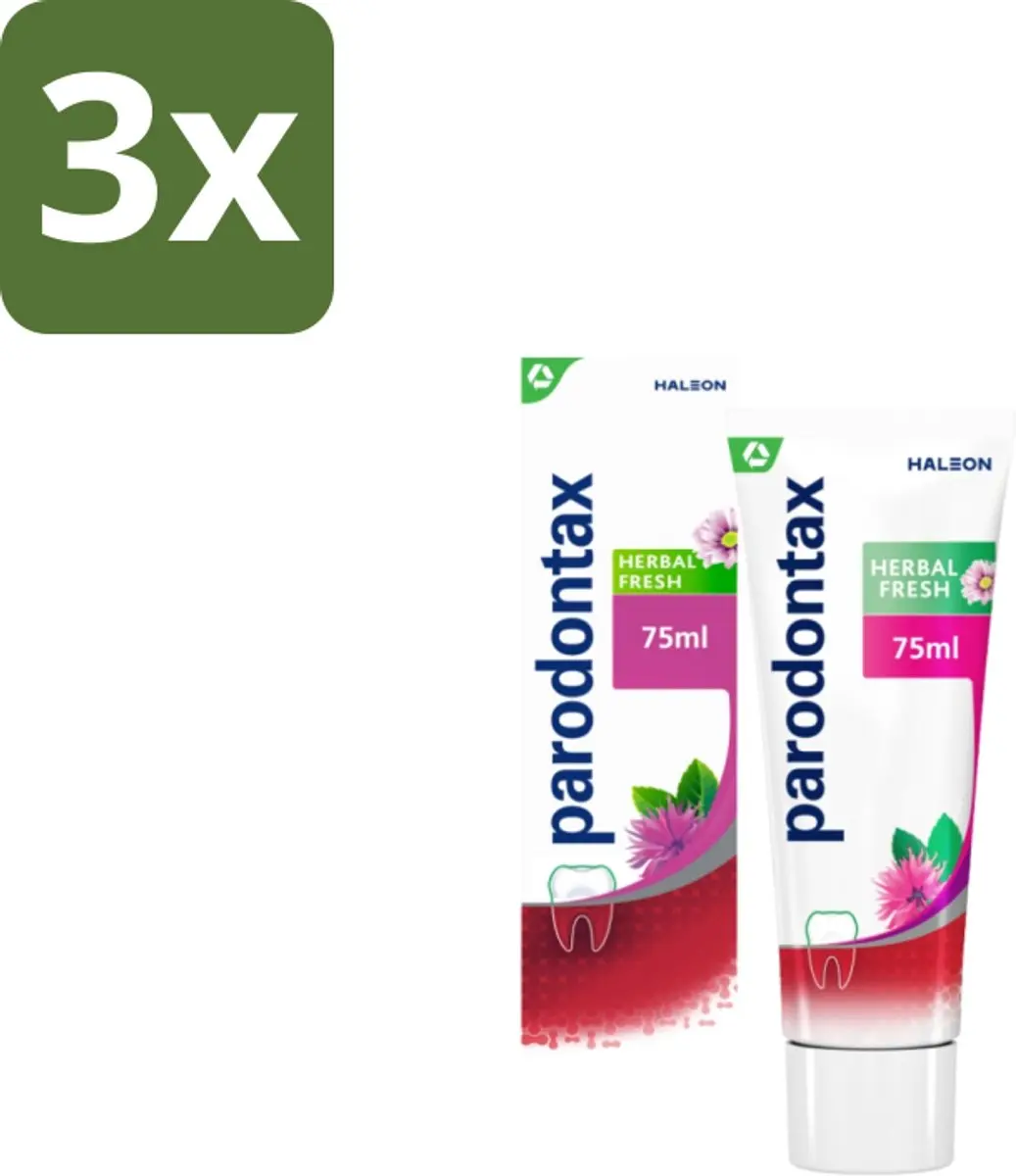 Parodontax Tandpasta Herbal Fresh Bergamot & Mint 75ml