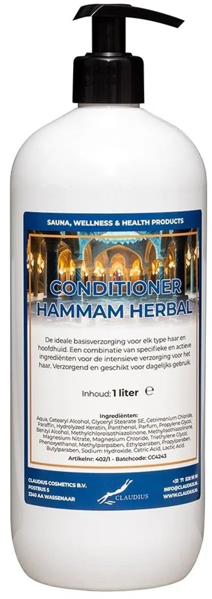 Splashbox Cosmetics Hammam Herbal Conditioner 1L