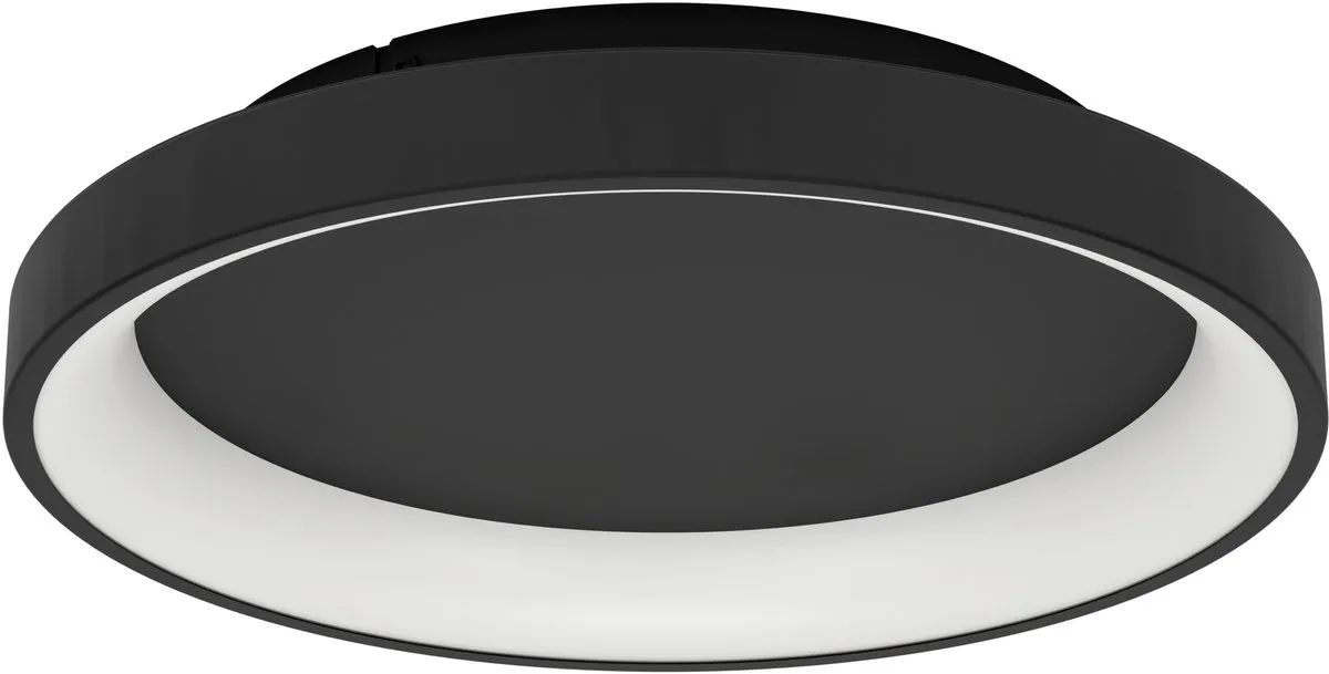 Eglo Loretello Plafondlamp LED Ø35cm - Zwart - Dimbaar