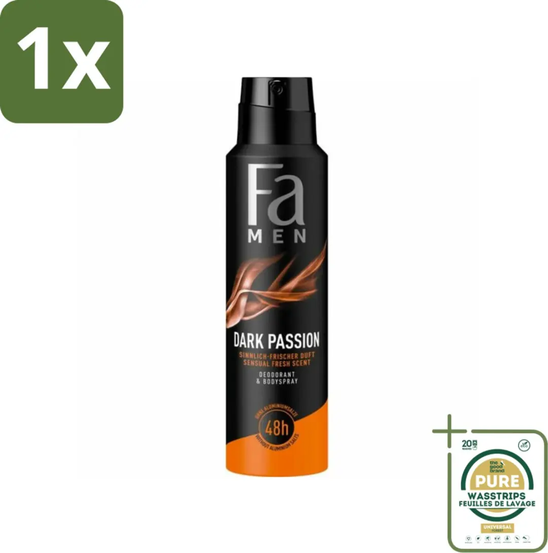 Fa Men Dark Passion Deodorant Spray 150ml