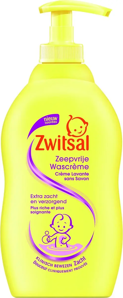 Zwitsal Wascreme 4x400ml