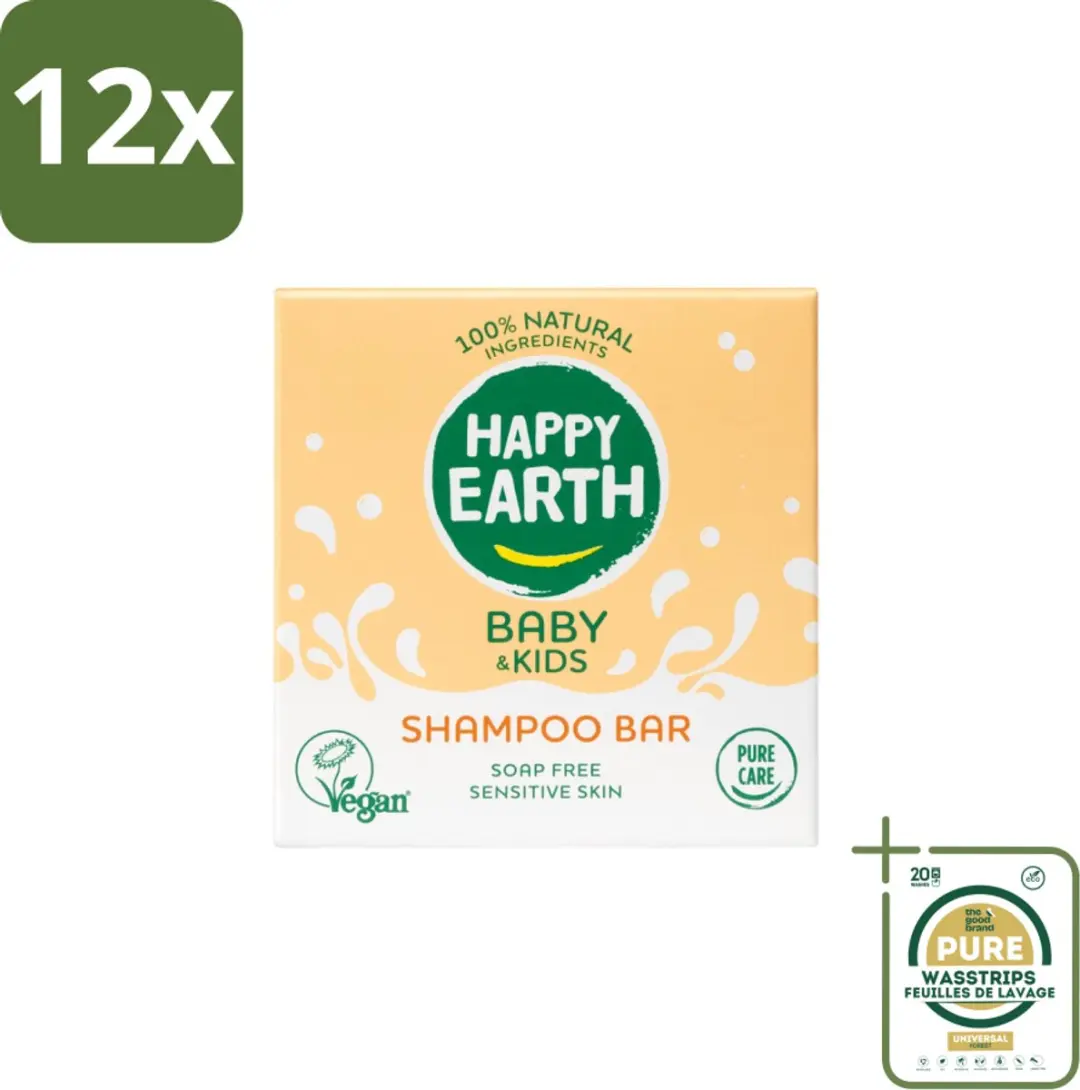Happy Earth Baby & Kids Shampoo Bar